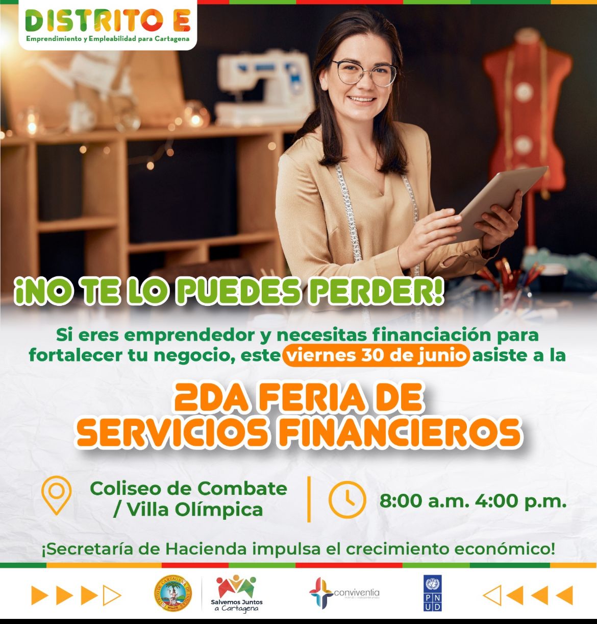 Secretaría De Hacienda Invita A La Segunda Feria De Servicios Financieros Para Emprendedores Y 0002